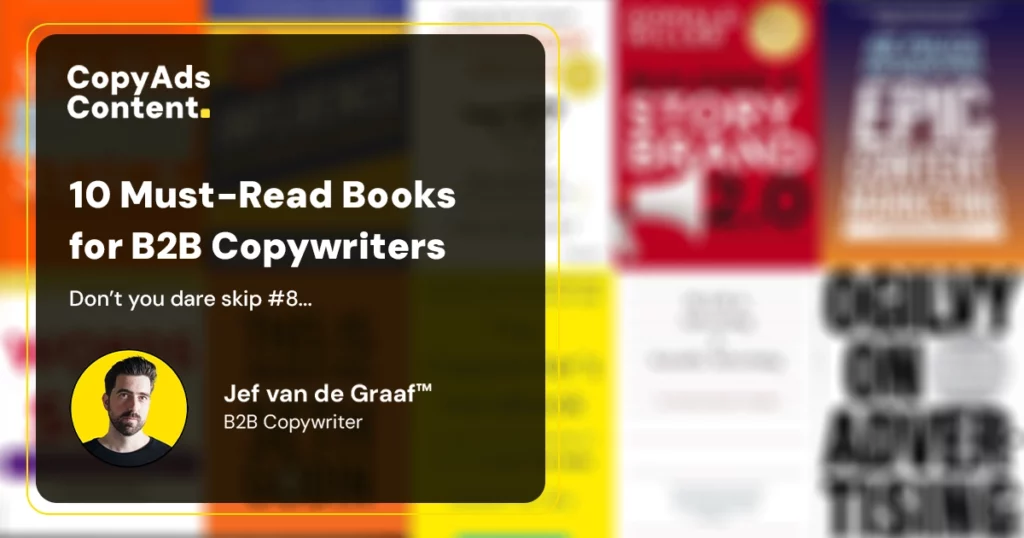 10 must-read b2b copywriting books