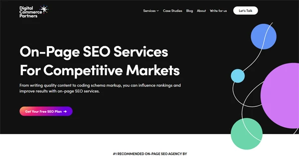 On-Page SEO Services Copywriting for Digital Commerce Partners