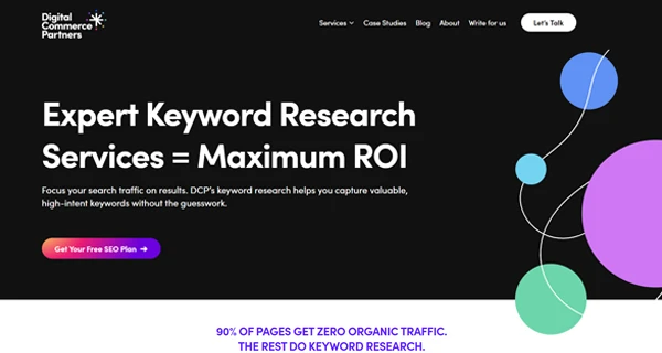 Keyword Research Services Copywriting for Digital Commerce Partners
