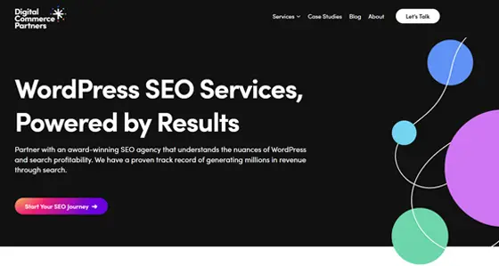 Landing Page Copywriting Project for WordPress SEO Agency