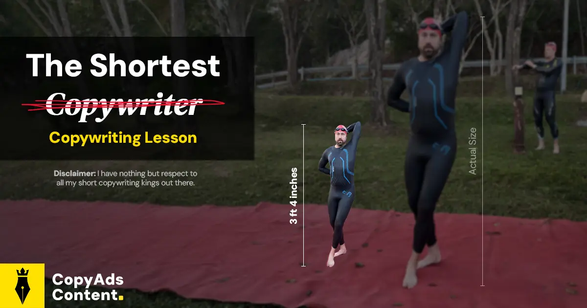 The Shortest Copywriting Lesson on the Internet